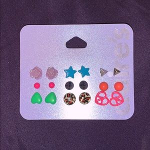 Claire's Jewelry - Claire’s Set of 9 Sensitive Solutions Earrings Claire's Jewelry - Claire’s Set of 9 Sensitive Solutions Earrings